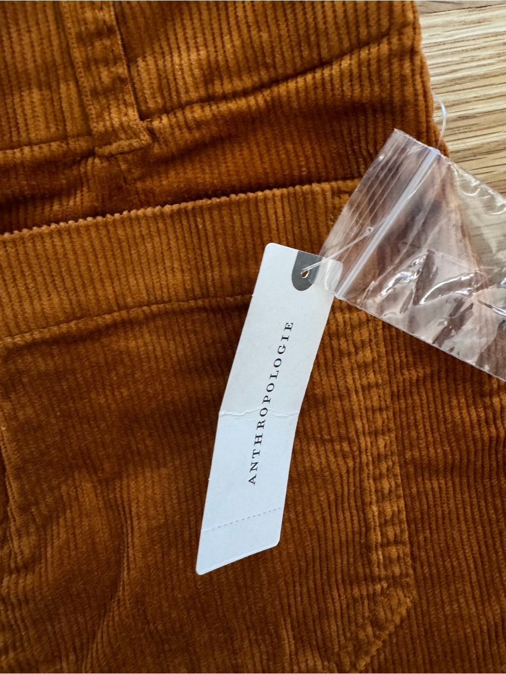 Anthropologie Maeve The Colette Cropped Wide-Leg Corduroy size 30 - Picture 3 of 10